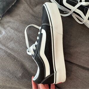 Black and White Sneakers
